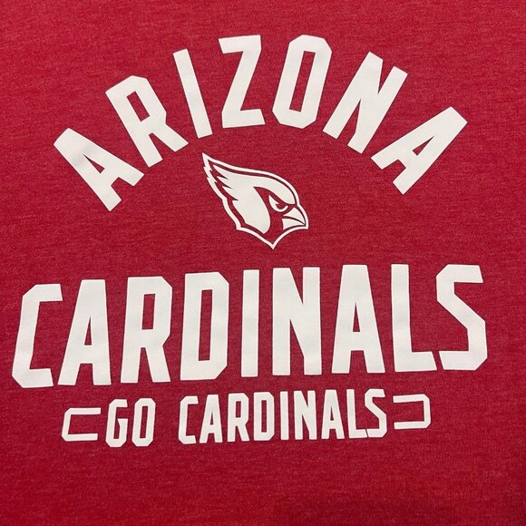 Arizona Cardinals Shirt Men’s Medium Red NFL Short Sleeve T-shirt - Picture 3 of 9